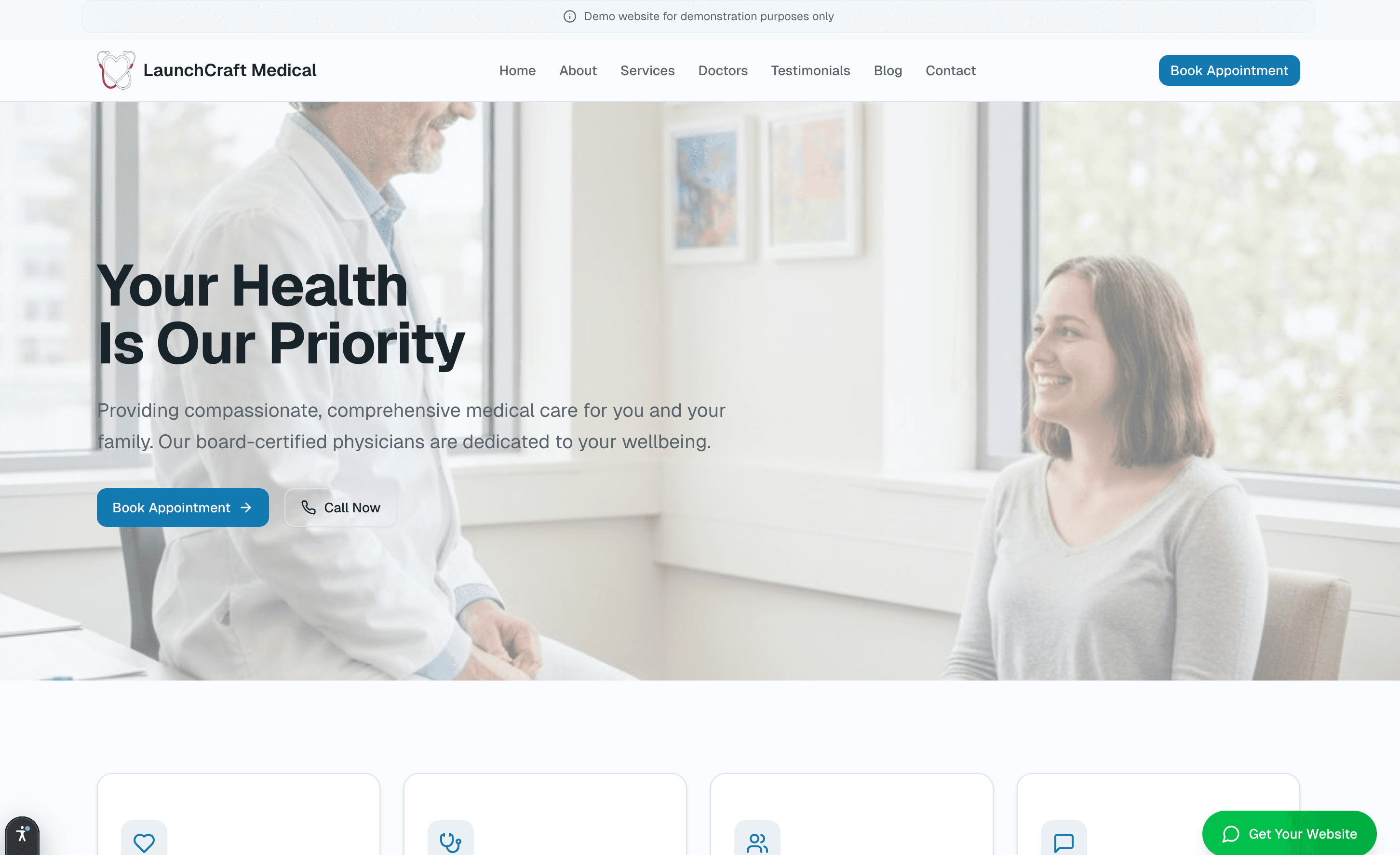 Medical Template screenshot